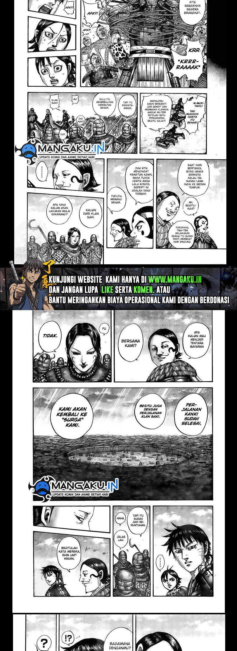 Kingdom Chapter 755 Gambar 9