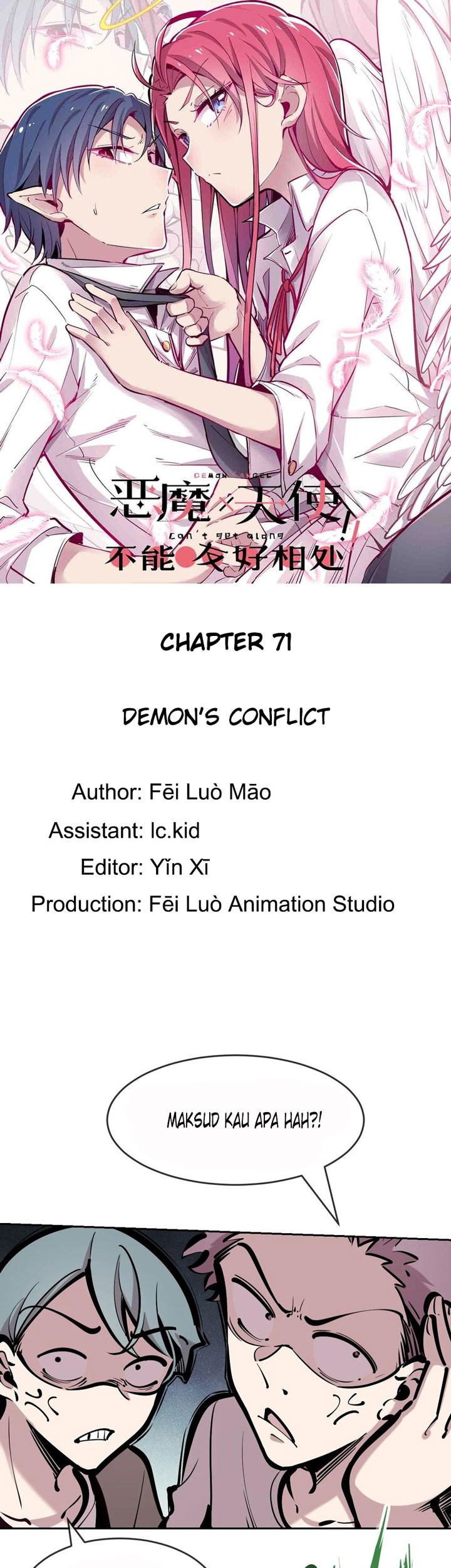 Manhua Demon X Angel, Can’t Get Along! Chapter 71 gambar nomor 2