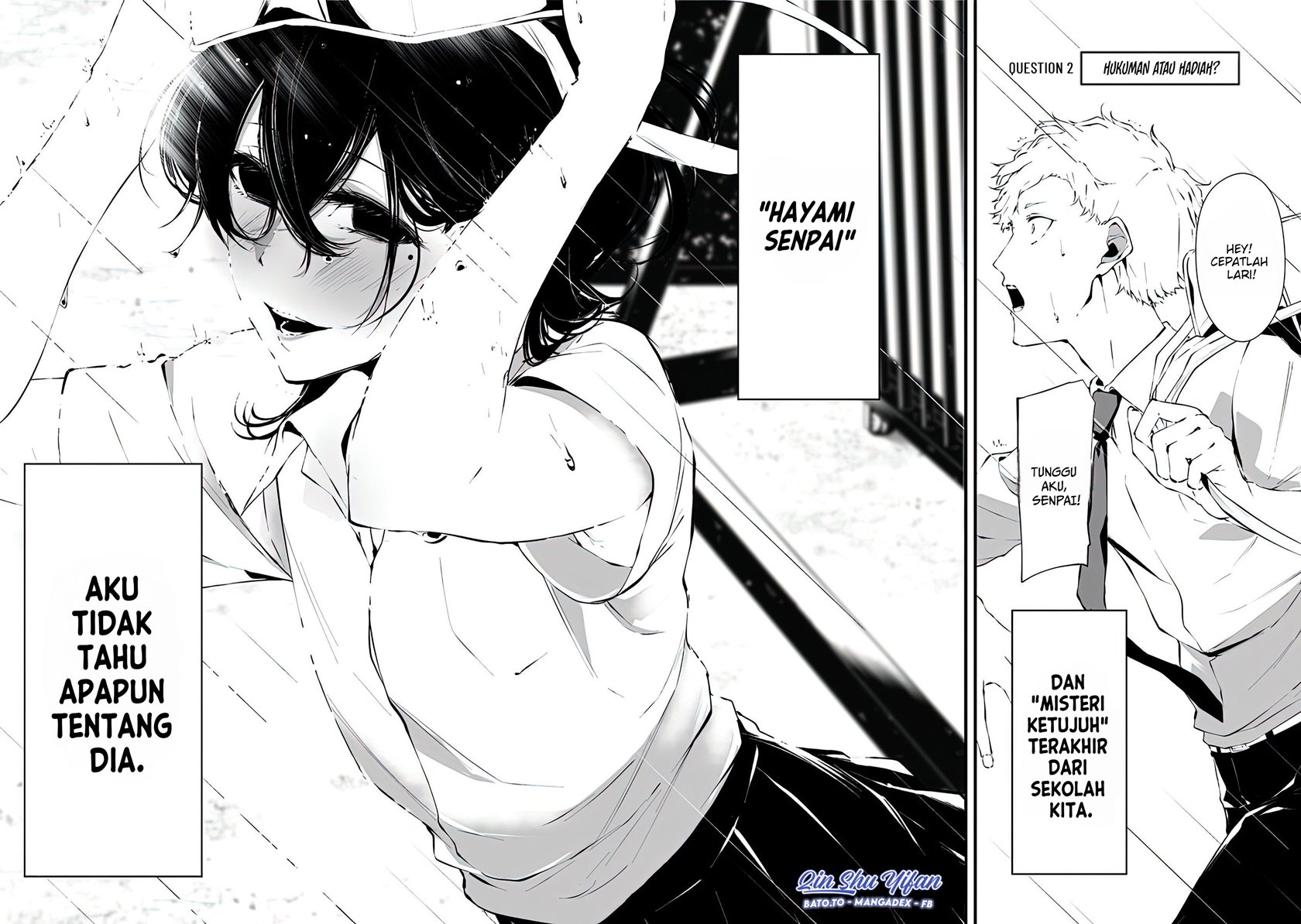 Tsurenai Hodo Aokute Azatoi Kurai ni Akai Chapter 02 Gambar 3