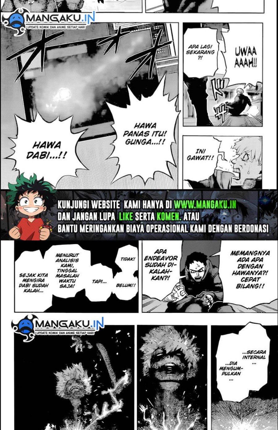 Manga Boku no Hero Academia Chapter 386 gambar nomor 2
