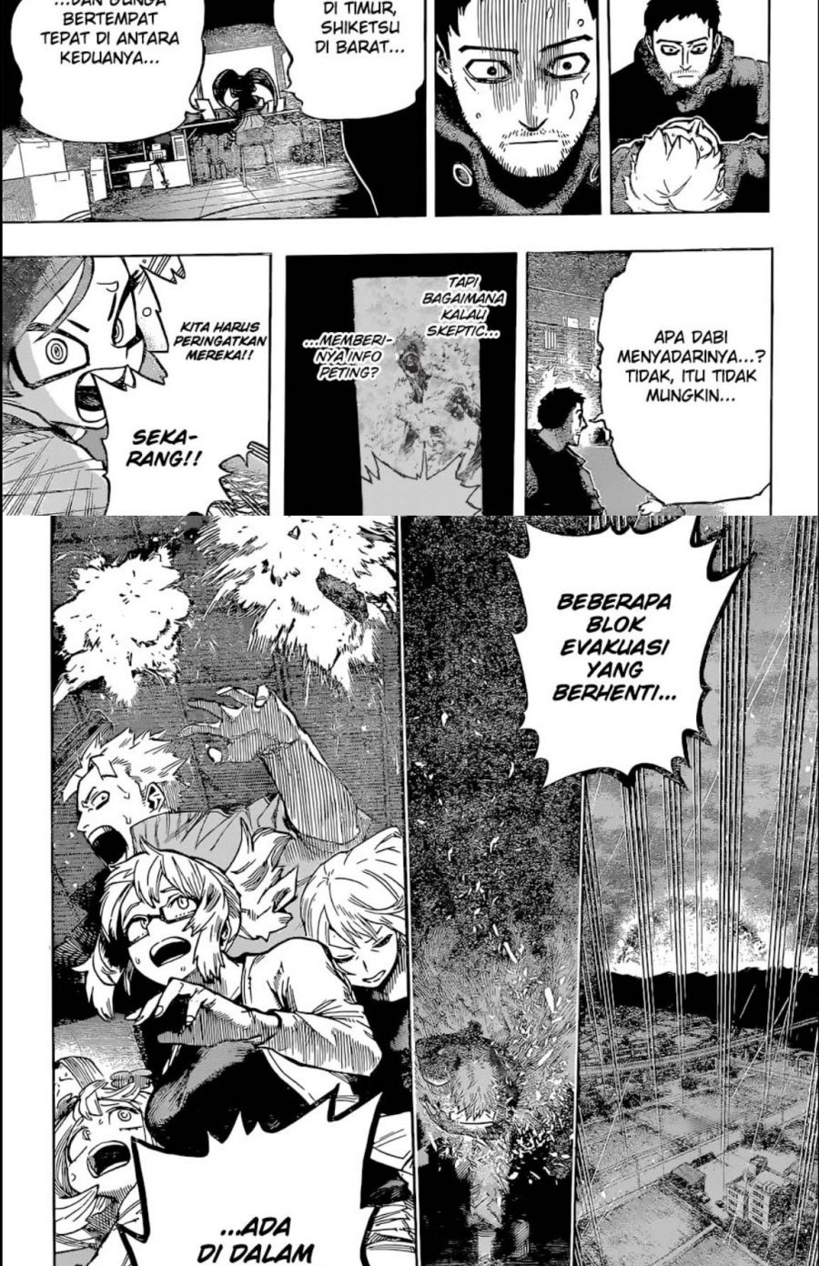 Boku no Hero Academia Chapter 386 Gambar 4
