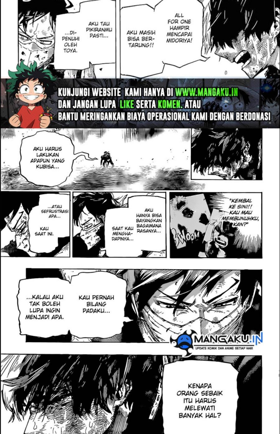 Boku no Hero Academia Chapter 386 Gambar 7