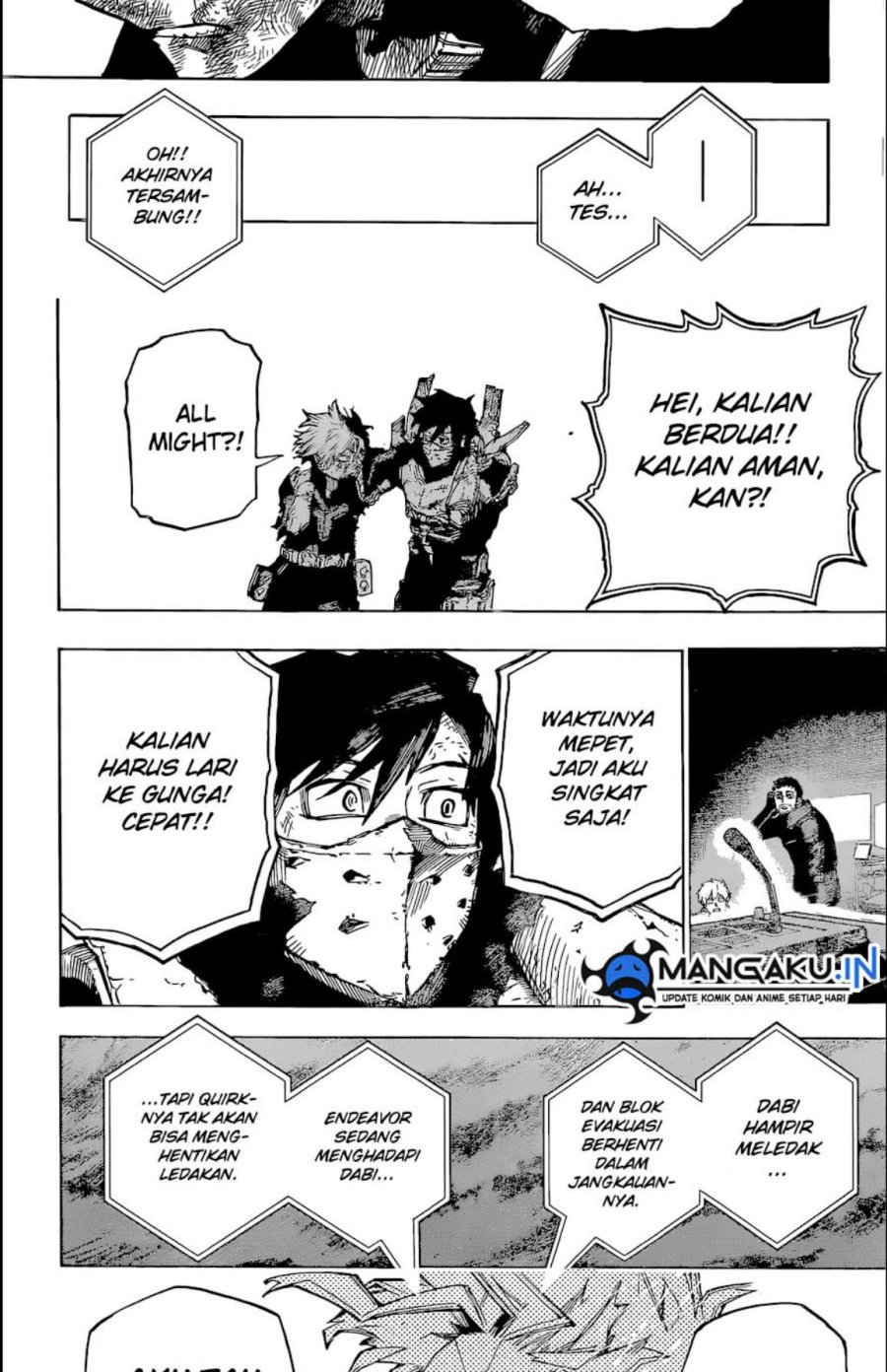 Boku no Hero Academia Chapter 386 Gambar 8