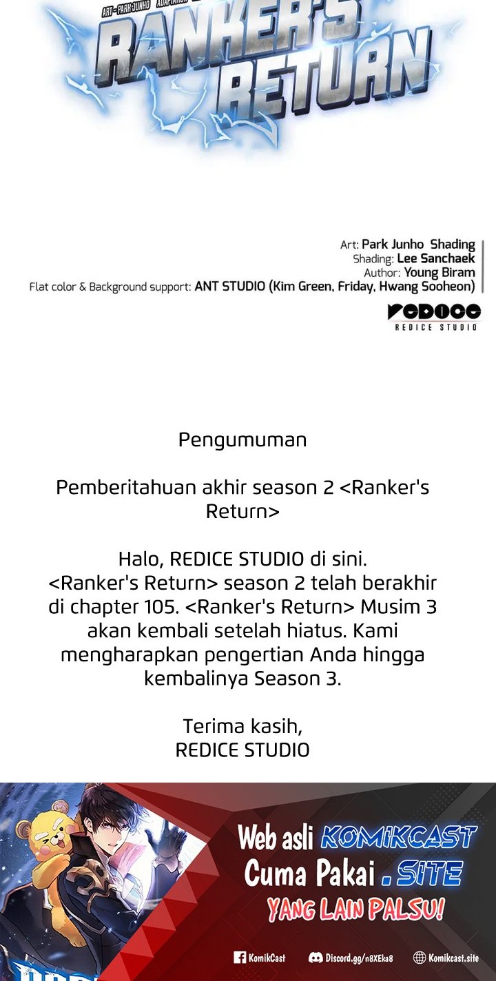 Ranker’s Return (Remake) Chapter 105 Gambar 101