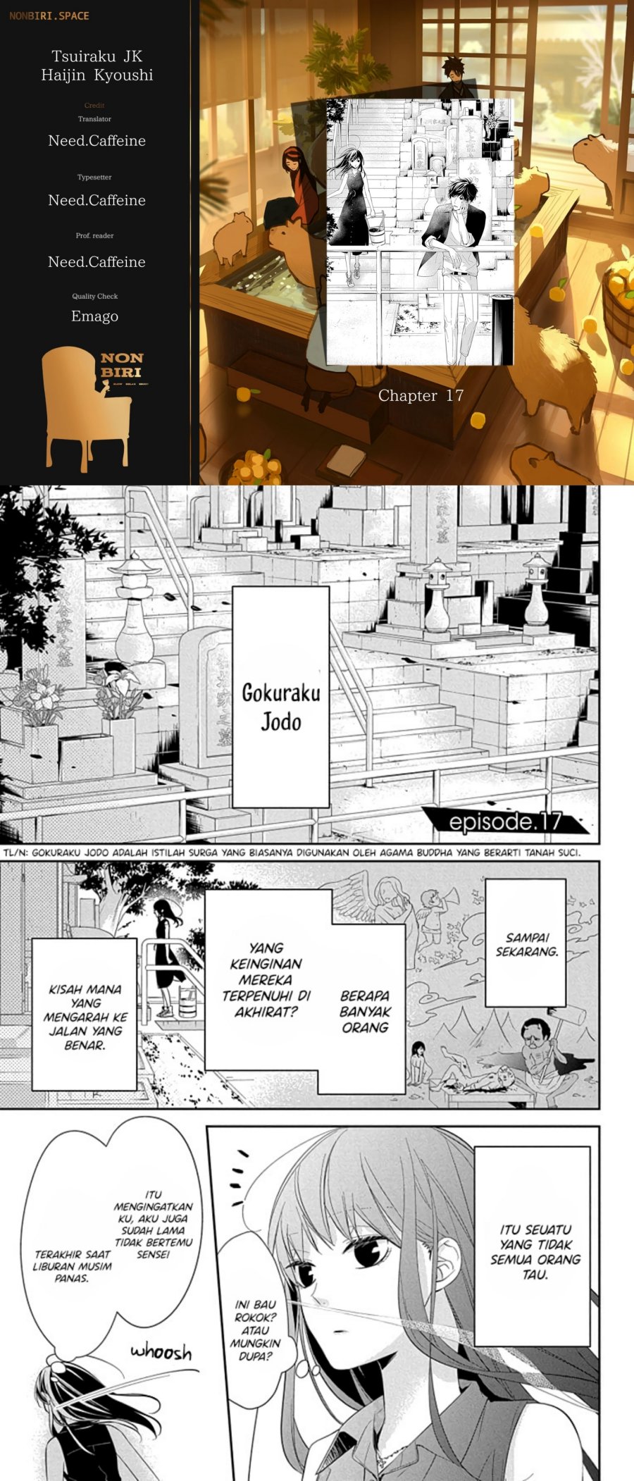Komik Tsuiraku JK to Haijin Kyoushi Chapter 17 gambar nomor 1