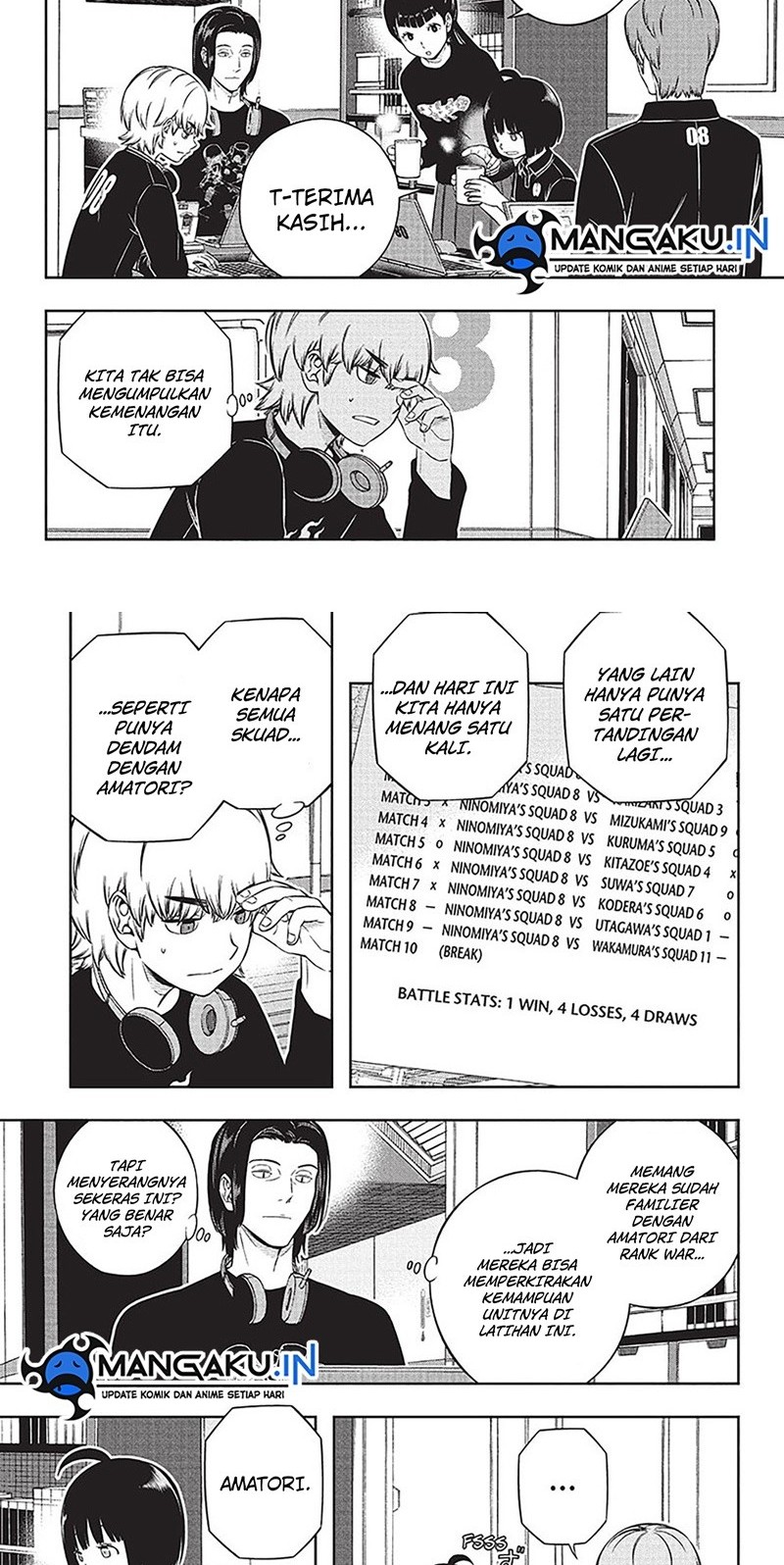 Manga World Trigger Chapter 233 gambar nomor 2