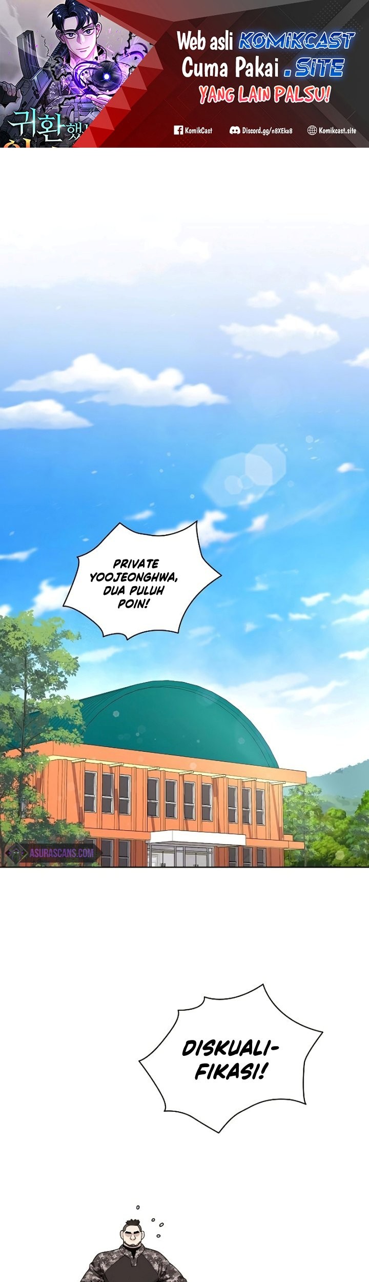 Manhwa The Dark Mage’s Return to Enlistment Chapter 16 gambar nomor 2