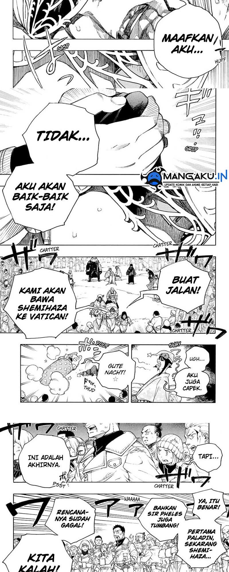 Ao no Exorcist Chapter 141.2 Gambar 3