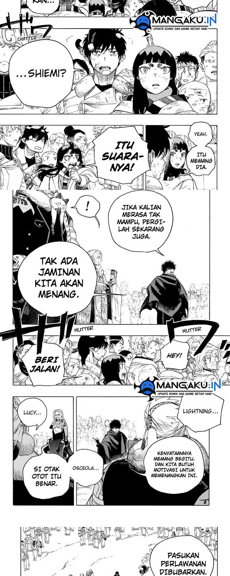 Ao no Exorcist Chapter 141.2 Gambar 7