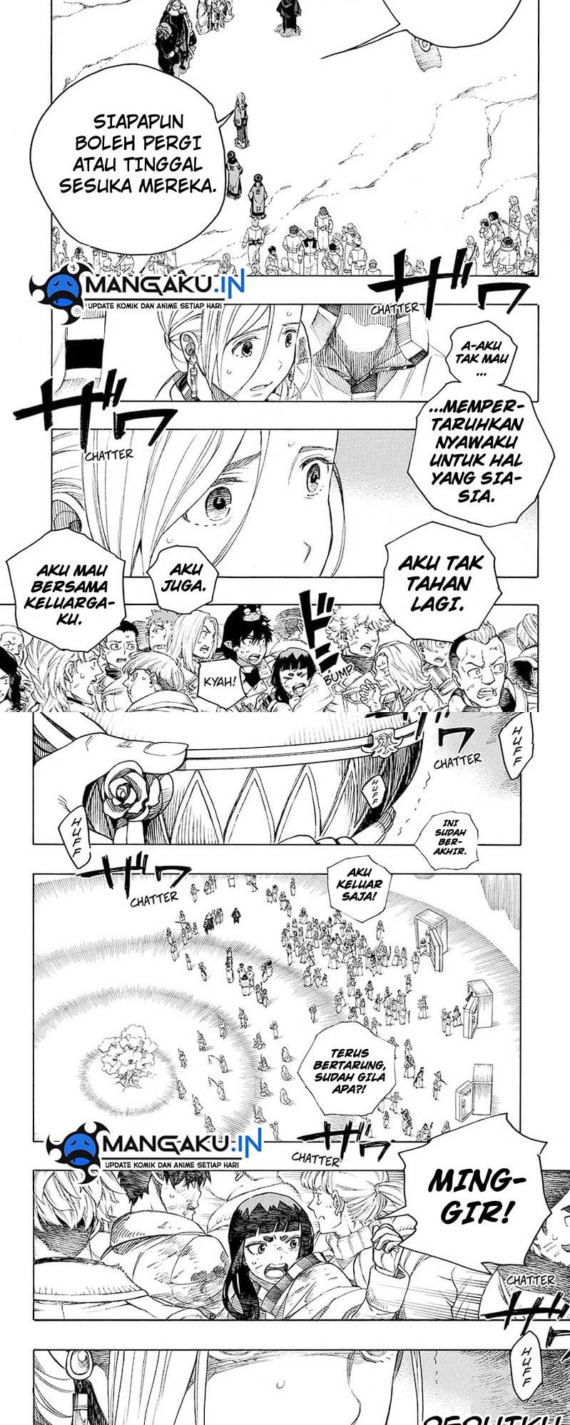 Ao no Exorcist Chapter 141.2 Gambar 8