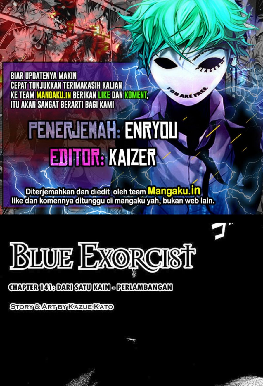 Komik Ao no Exorcist Chapter 141.1 gambar nomor 1