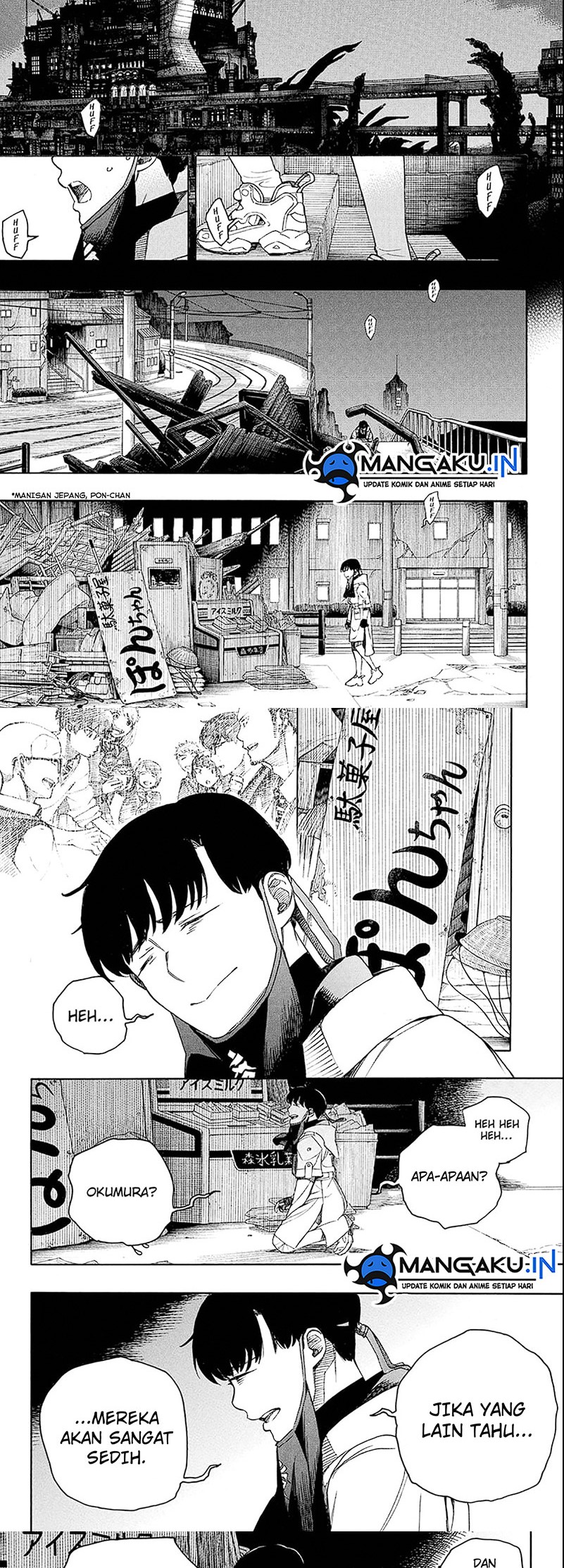 Ao no Exorcist Chapter 140.2 Gambar 3