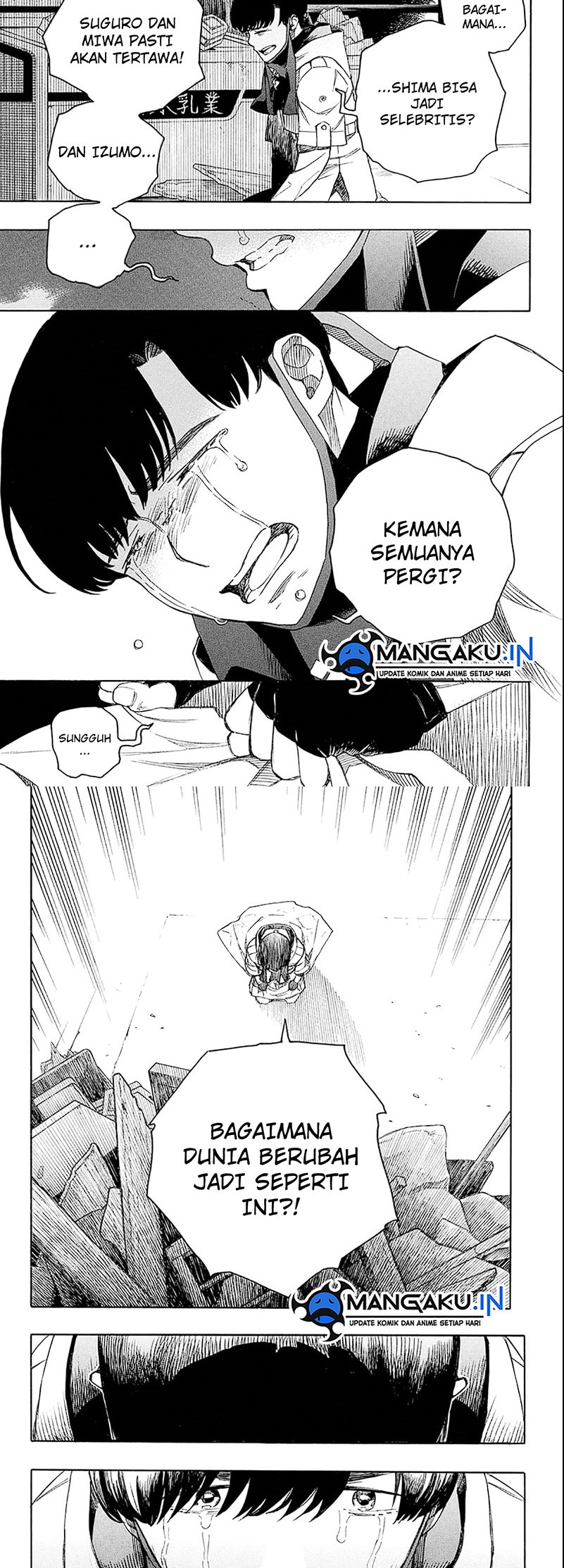 Ao no Exorcist Chapter 140.2 Gambar 4