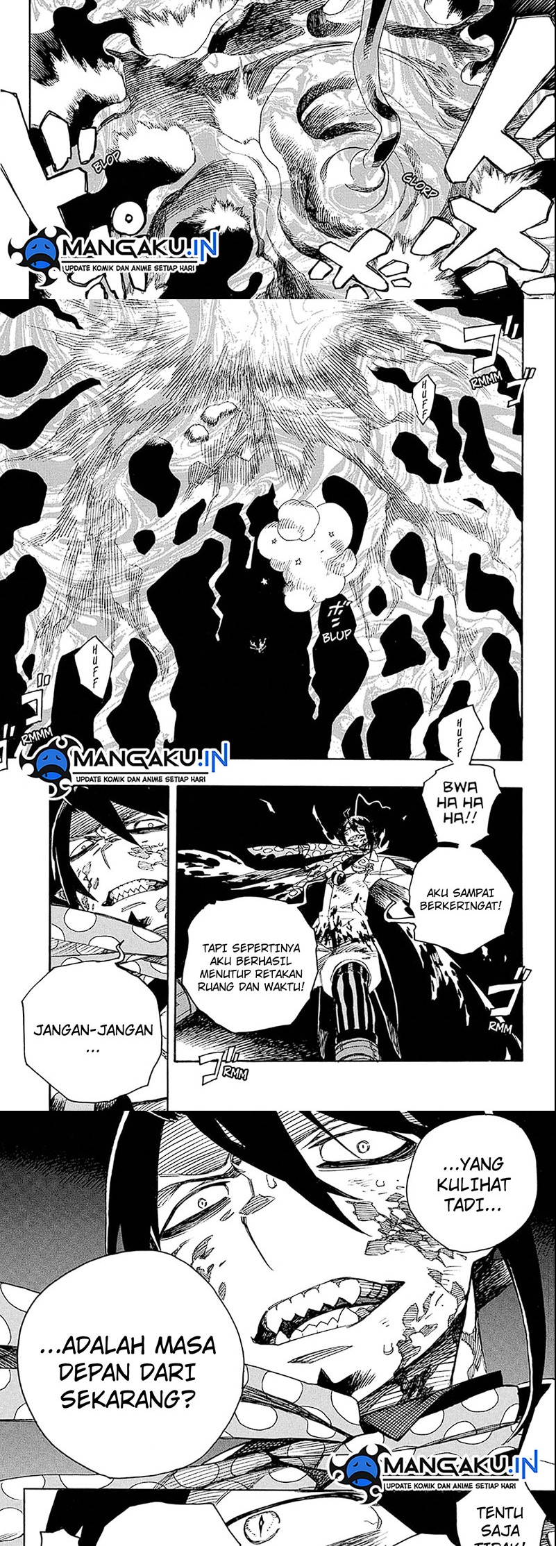 Ao no Exorcist Chapter 140.2 Gambar 7