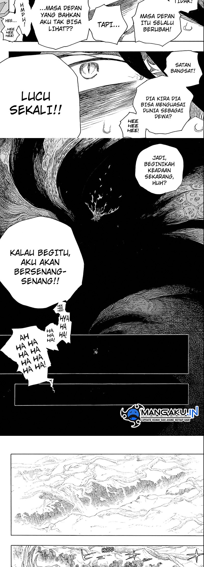 Ao no Exorcist Chapter 140.2 Gambar 8