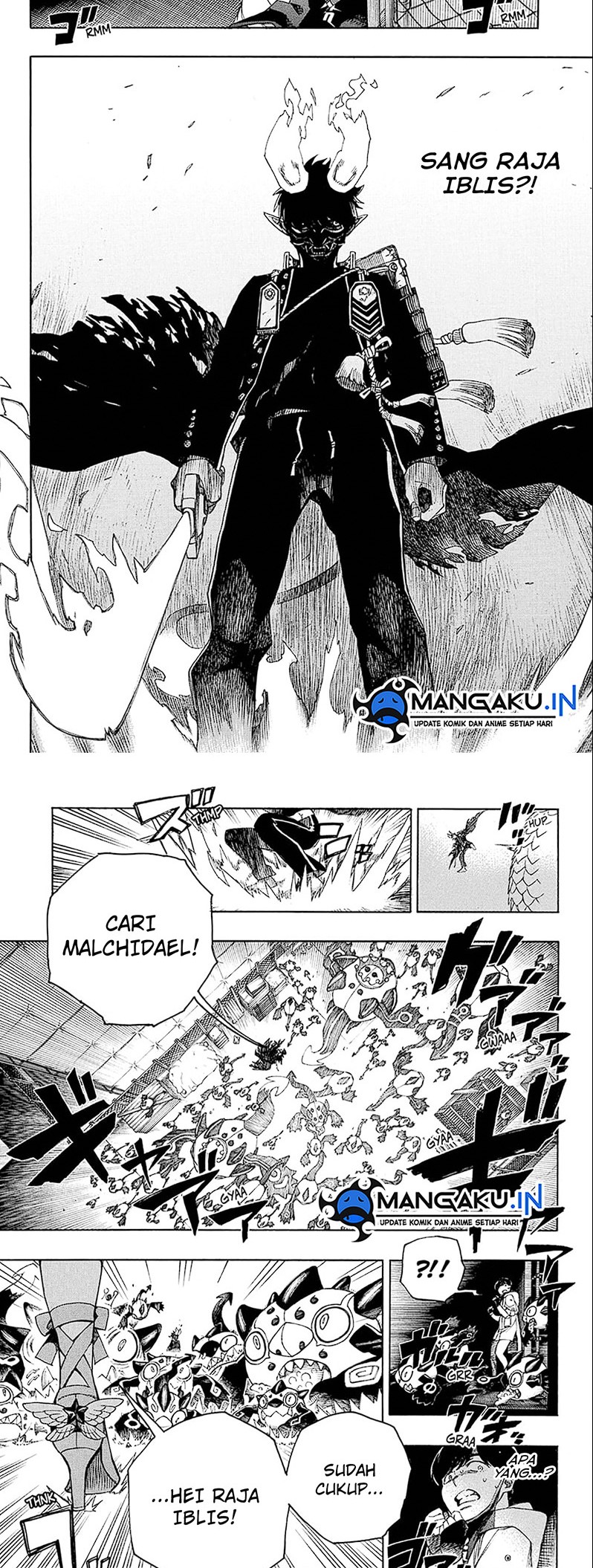 Manga Ao no Exorcist Chapter 140.1 gambar nomor 2