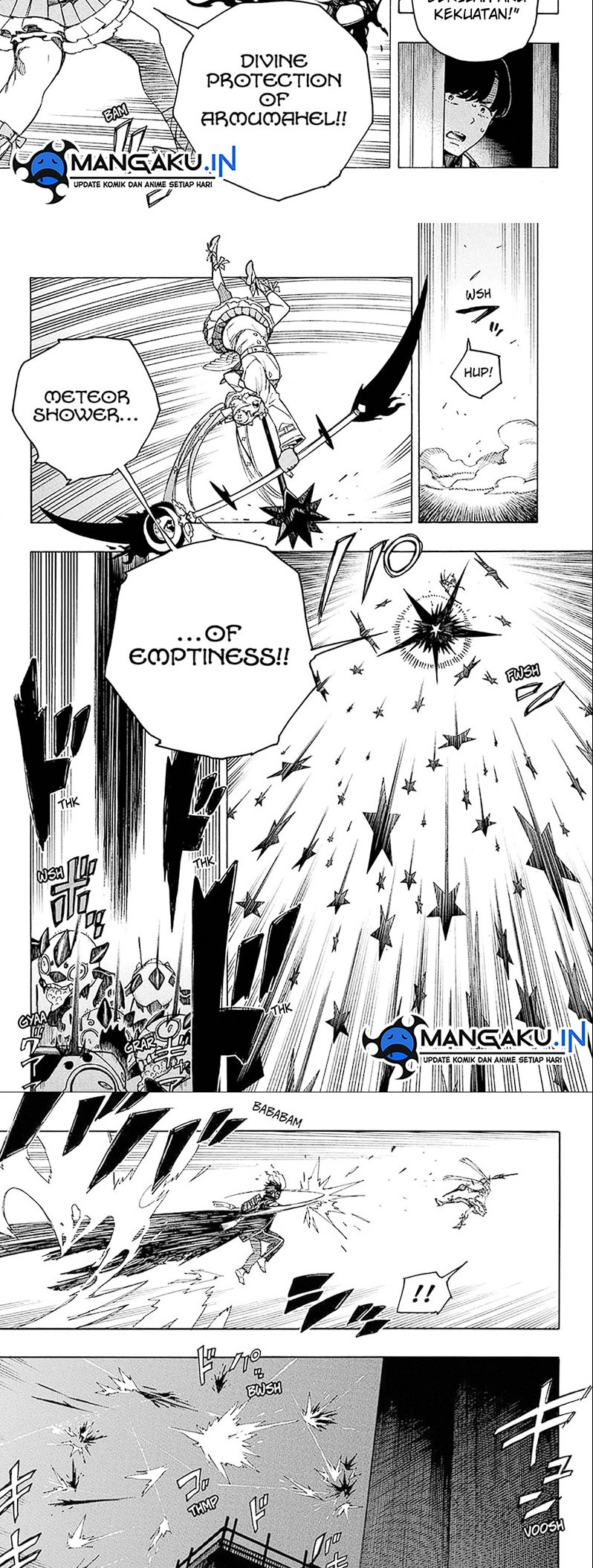 Ao no Exorcist Chapter 140.1 Gambar 4