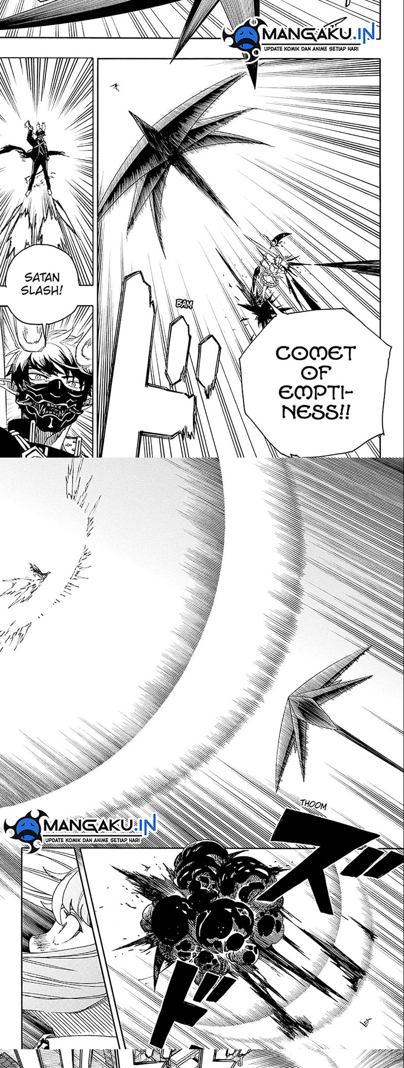 Ao no Exorcist Chapter 140.1 Gambar 6