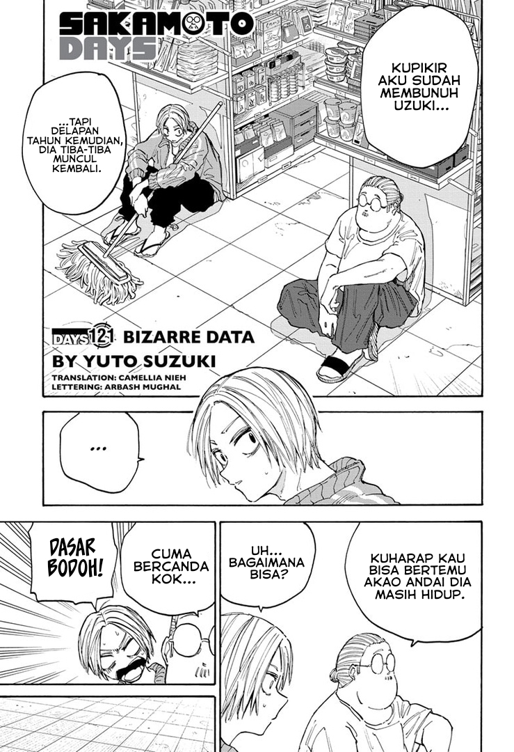 Manga Sakamoto Days Chapter 121 gambar nomor 2