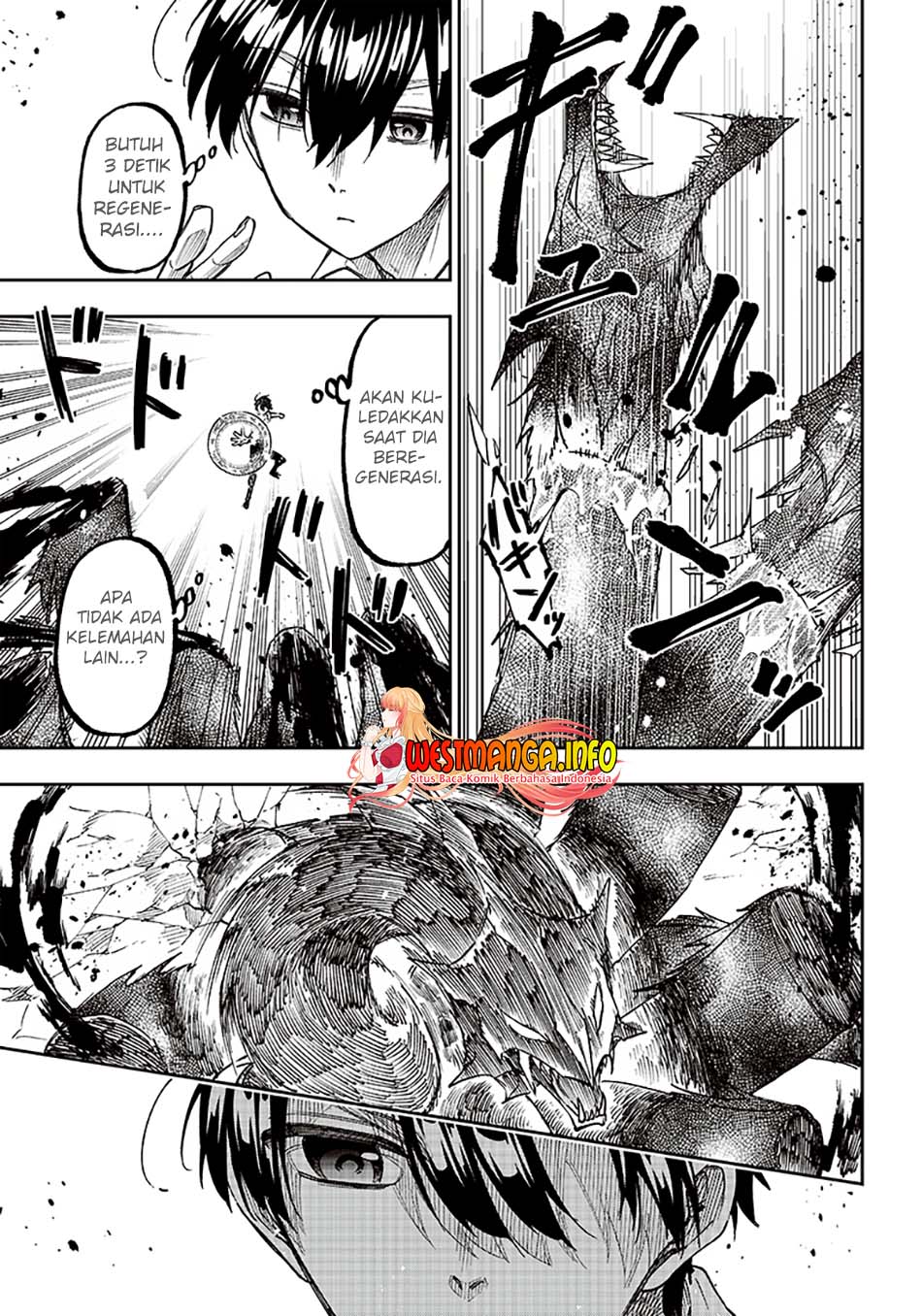 Kyuuseishu MESHIA ~Isekai wo sukutta moto yuusha ga mamono no afureru genjitsu sekai wo musou suru~ Chapter 17 Gambar 5