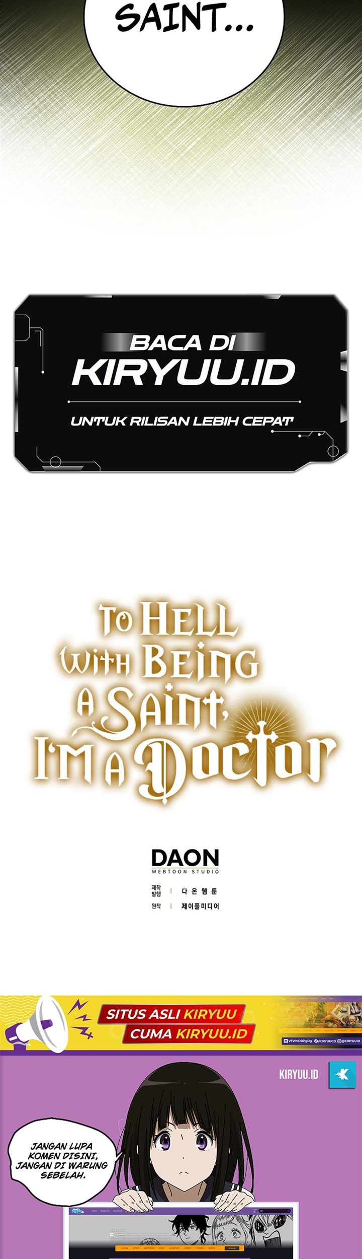 To Hell With Being a Saint, I’m a Doctor Chapter 50 Gambar 53