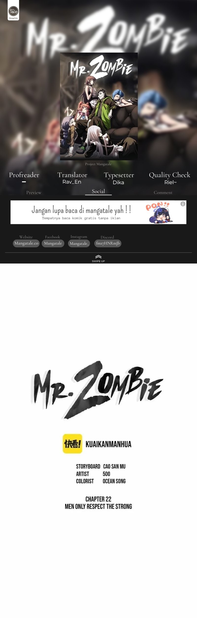 Komik Mr. Zombie Chapter 22 gambar nomor 1