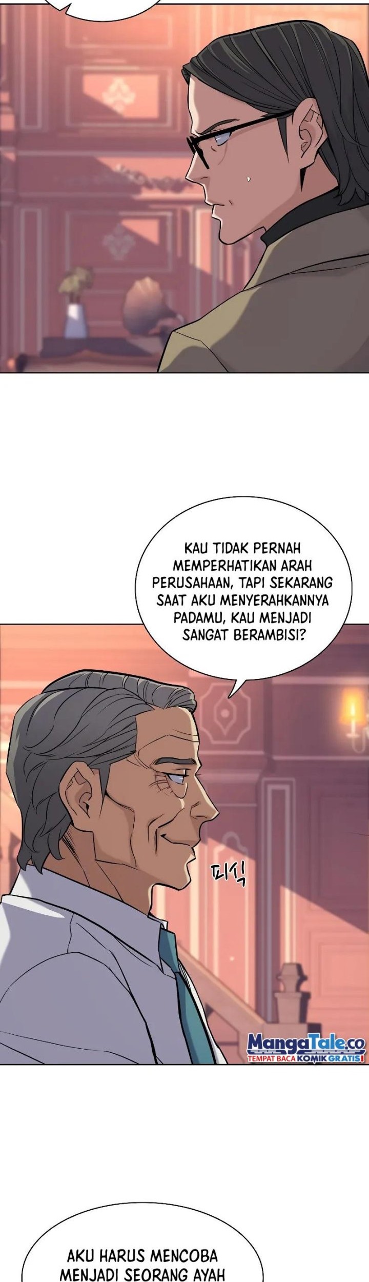 Manhwa The Youngest Son Of A Rich Family Chapter 50 gambar nomor 2