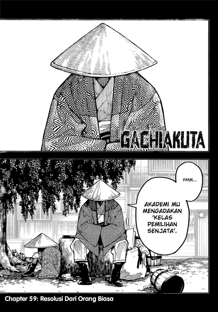 Manga Gachiakuta Chapter 59 gambar nomor 2