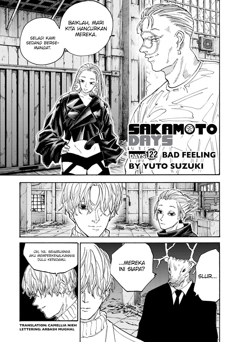 Manga Sakamoto Days Chapter 122 gambar nomor 2