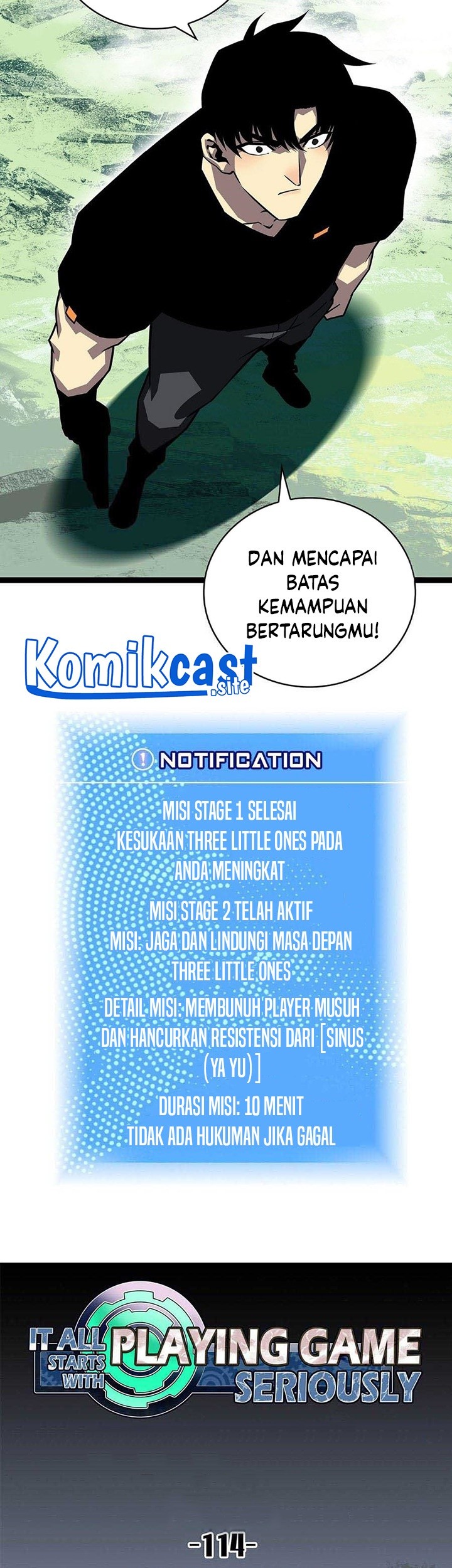 It all starts with playing game seriously Chapter 114 Gambar 10