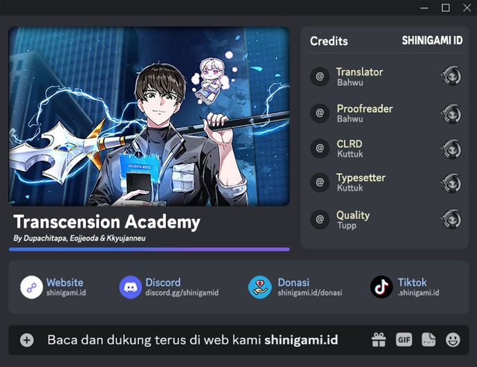 Komik Transcension Academy Chapter 62 gambar nomor 1