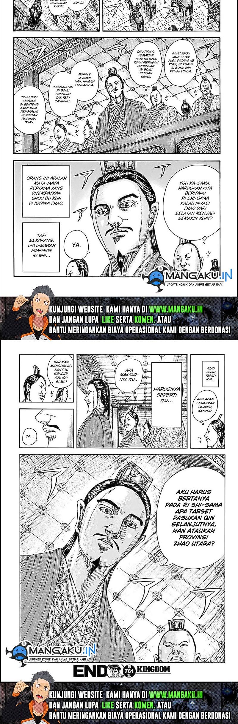 Kingdom Chapter 761 Gambar 10