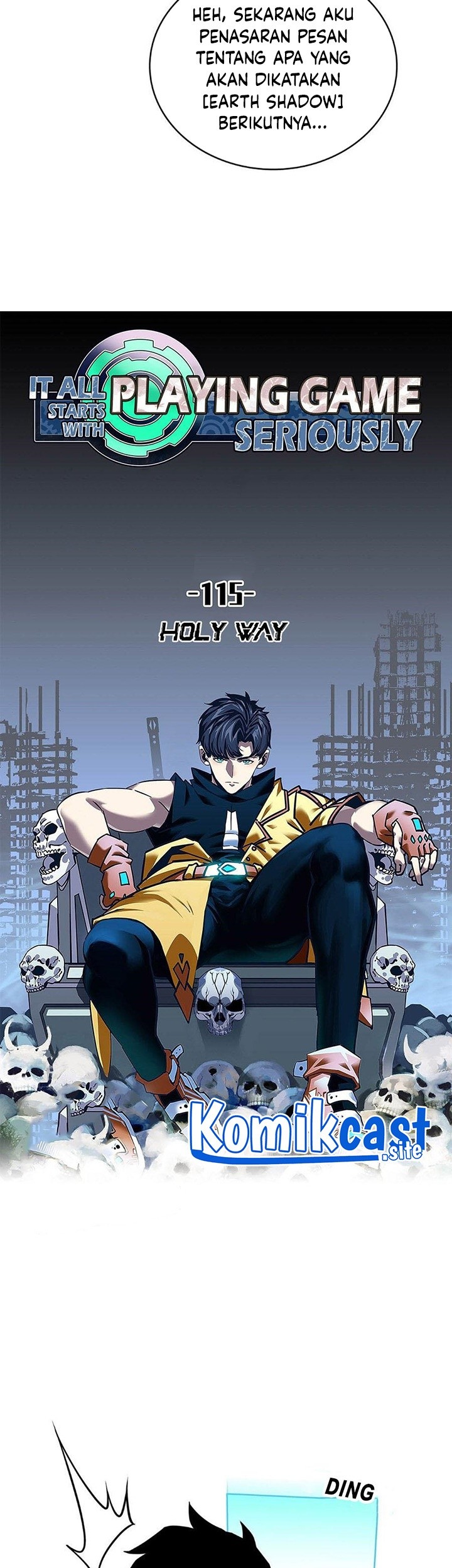 It all starts with playing game seriously Chapter 115 Gambar 12