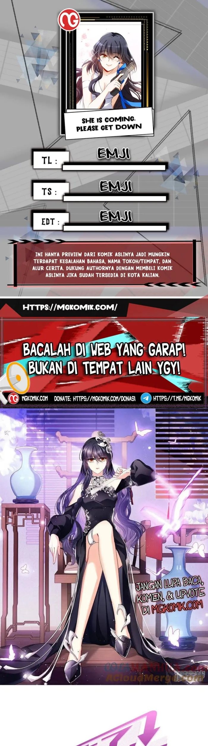 Komik She Is Coming, Please Get Down! Chapter 330 gambar nomor 1