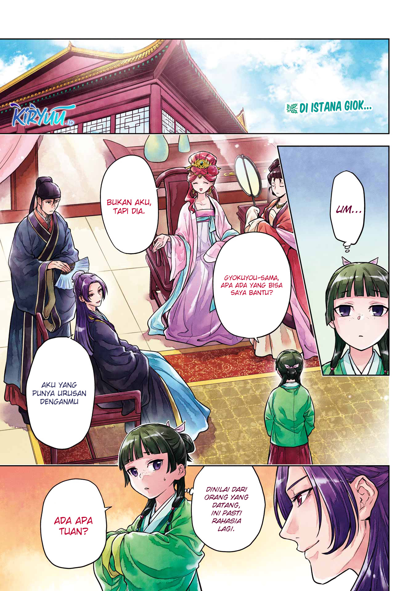 Manga Kusuriya no Hitorigoto Chapter 60 gambar nomor 2