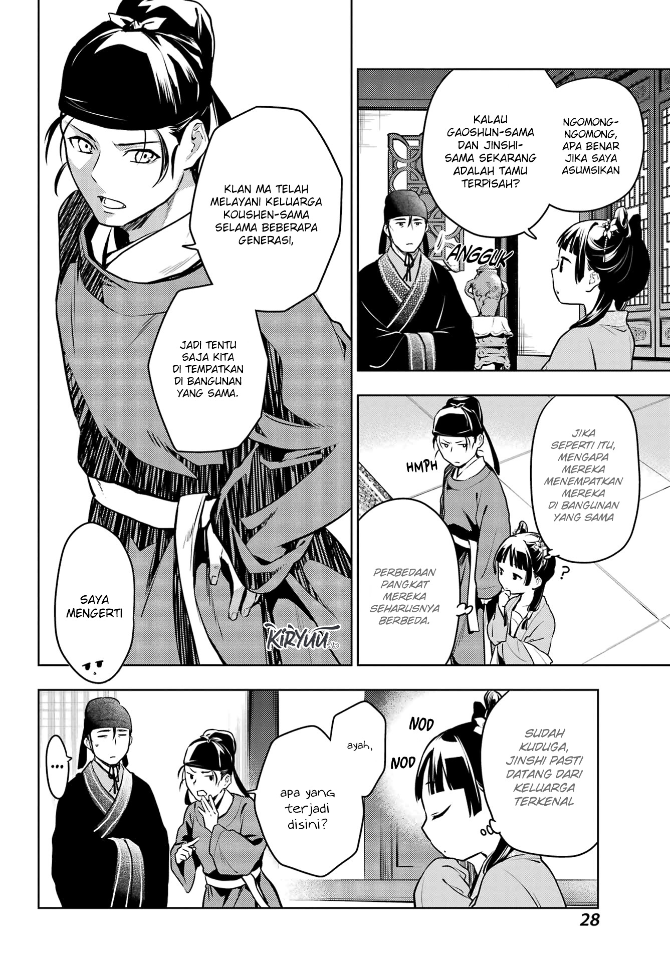 Kusuriya no Hitorigoto Chapter 60 Gambar 24