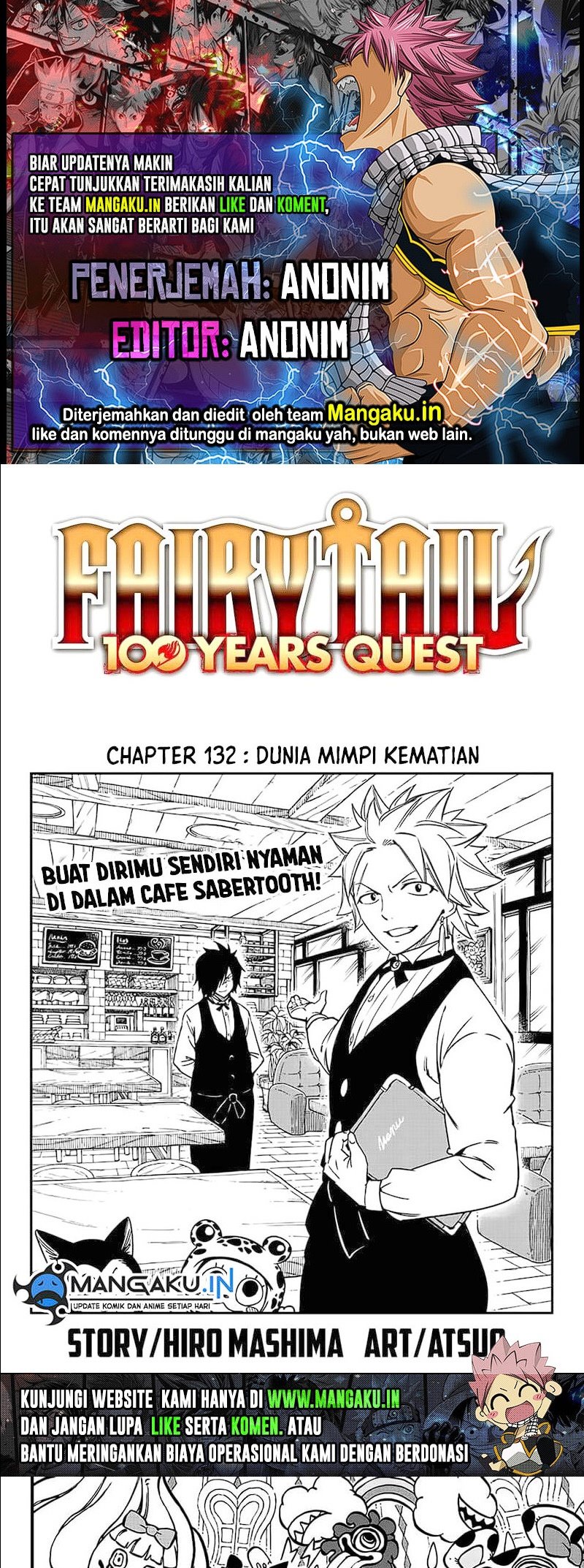 Komik Fairy Tail: 100 Years Quest Chapter 132 gambar nomor 1