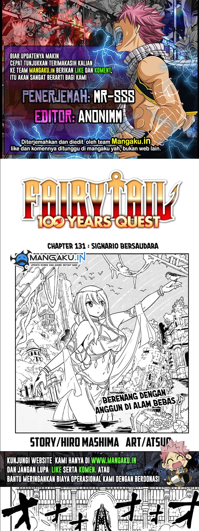 Komik Fairy Tail: 100 Years Quest Chapter 131 gambar nomor 1
