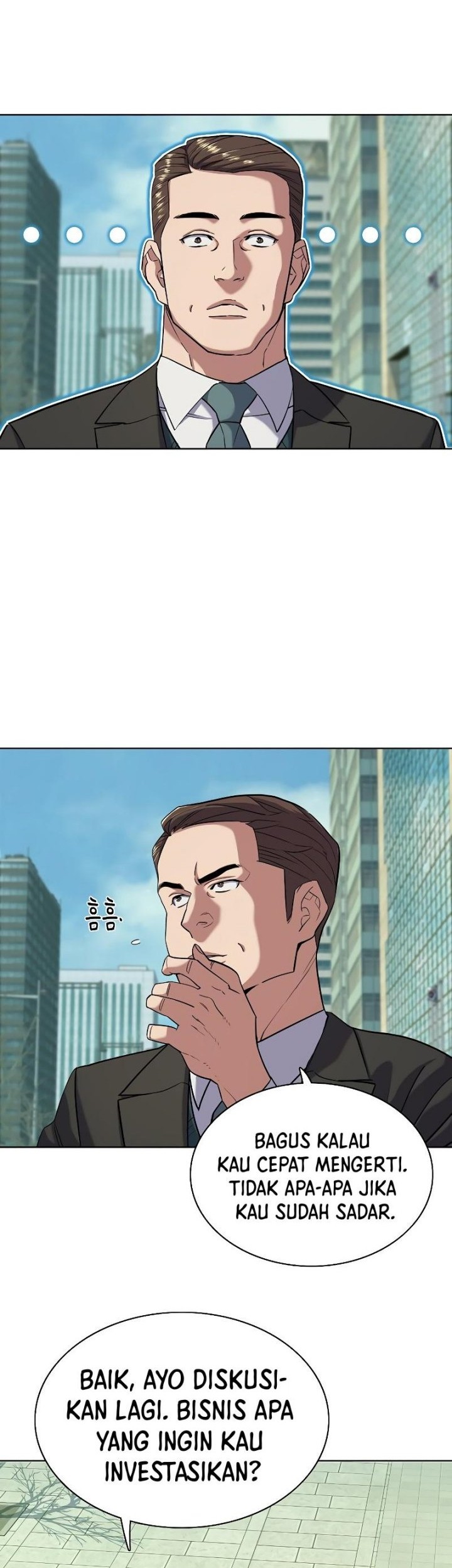 Manhwa The Youngest Son Of A Rich Family Chapter 47 gambar nomor 2