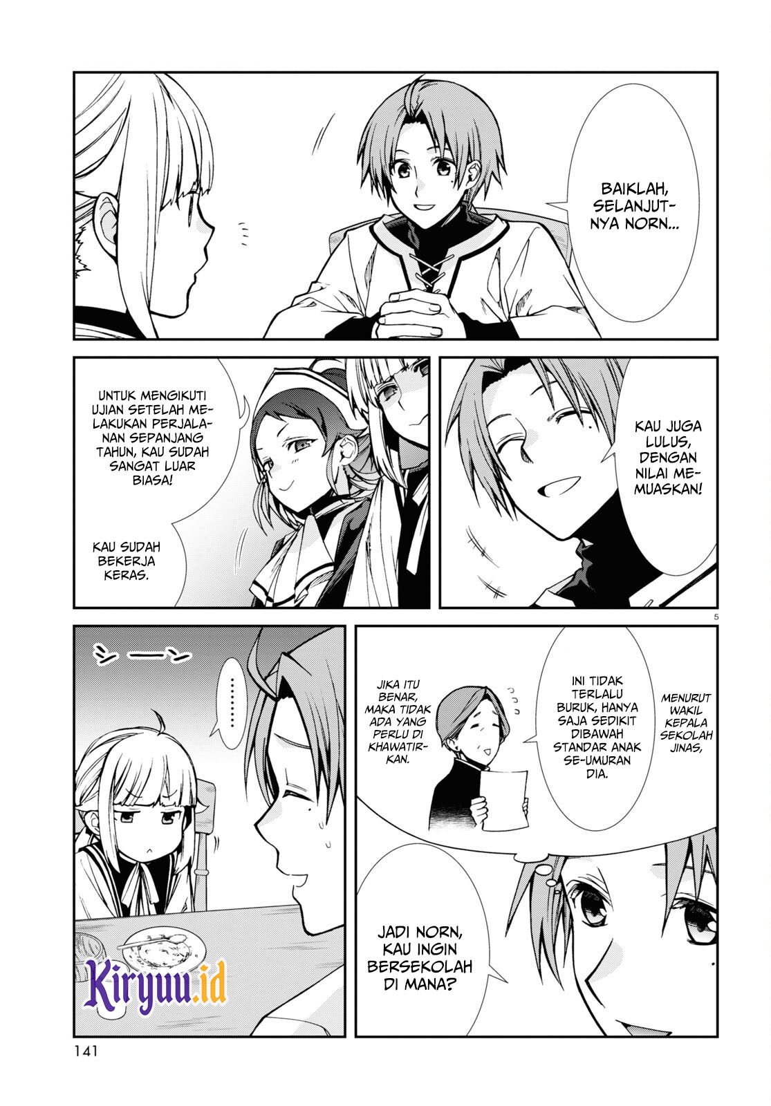 Mushoku Tensei: Isekai Ittara Honki Dasu Chapter 90 Gambar 6