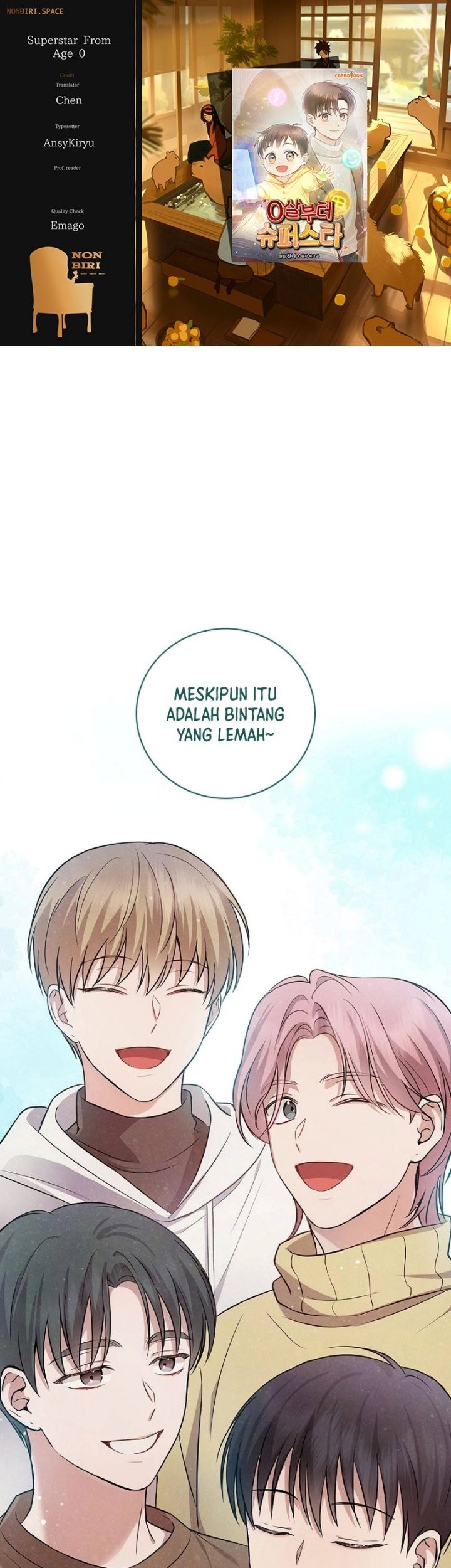 Komik Superstar From Age 0 Chapter 13 gambar nomor 1