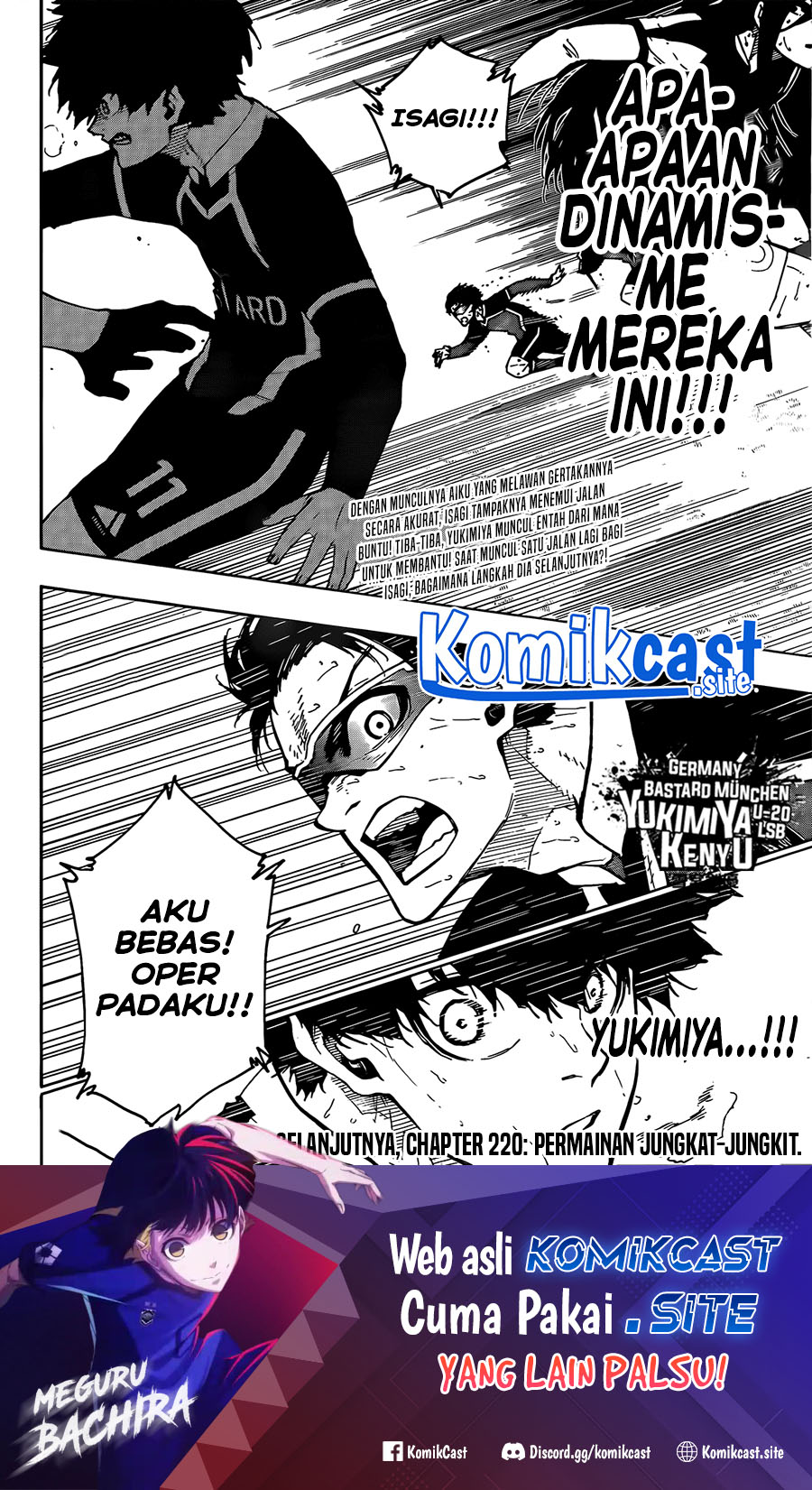 Blue Lock Chapter 219 Gambar 20