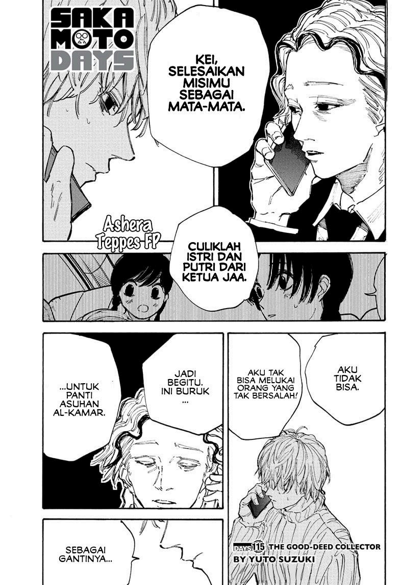 Manga Sakamoto Days Chapter 115 gambar nomor 2