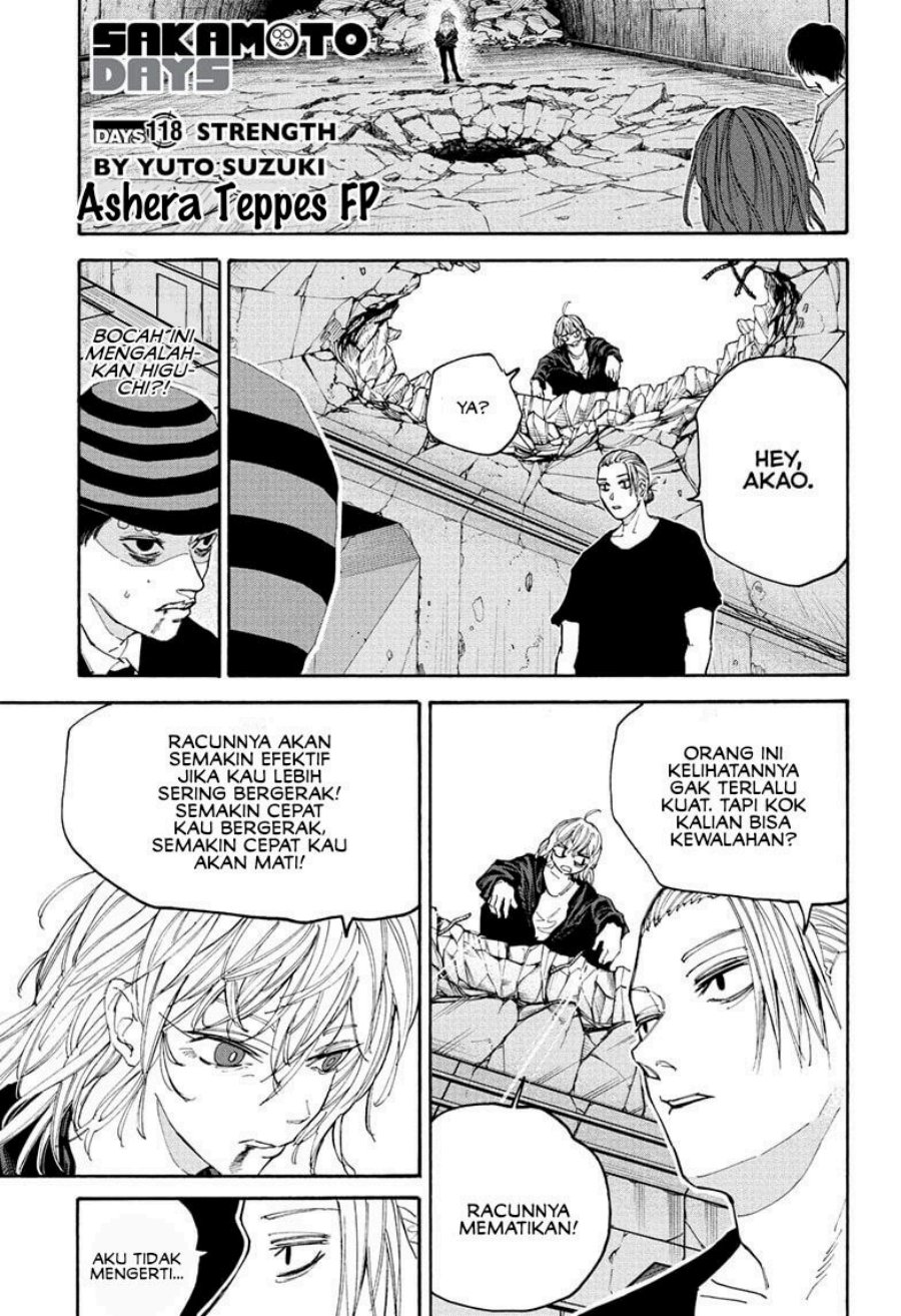 Manga Sakamoto Days Chapter 118 gambar nomor 2