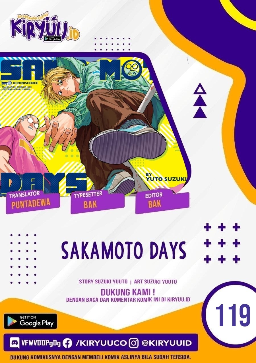 Komik Sakamoto Days Chapter 119 gambar nomor 1