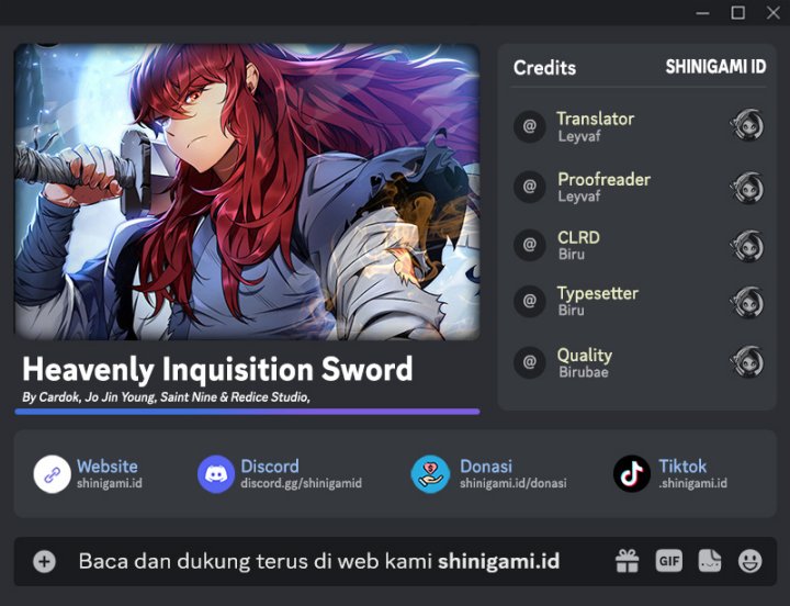 Komik Heavenly Inquisition Sword Chapter 50 gambar nomor 1