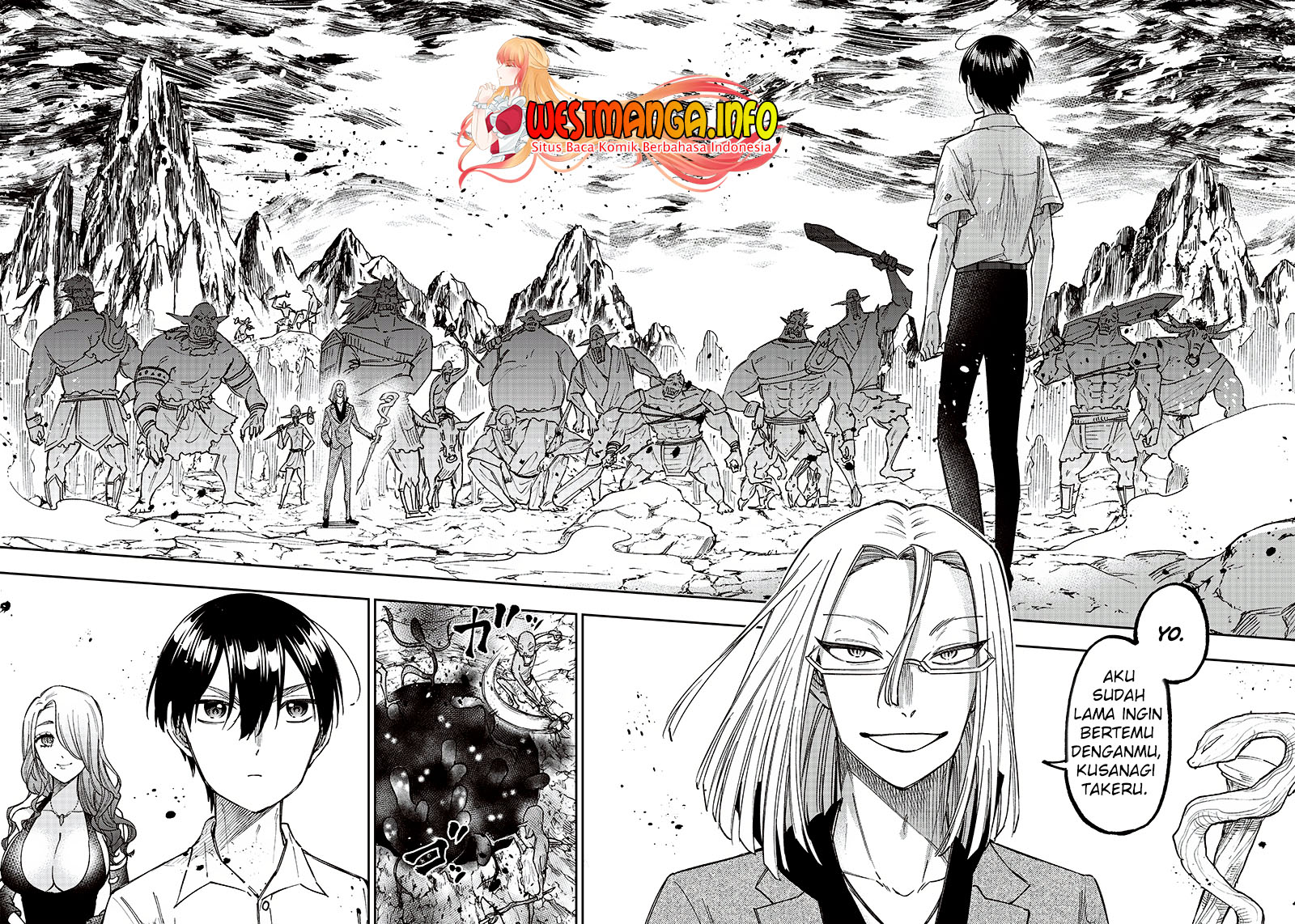 Kyuuseishu MESHIA ~Isekai wo sukutta moto yuusha ga mamono no afureru genjitsu sekai wo musou suru~ Chapter 16 Gambar 8