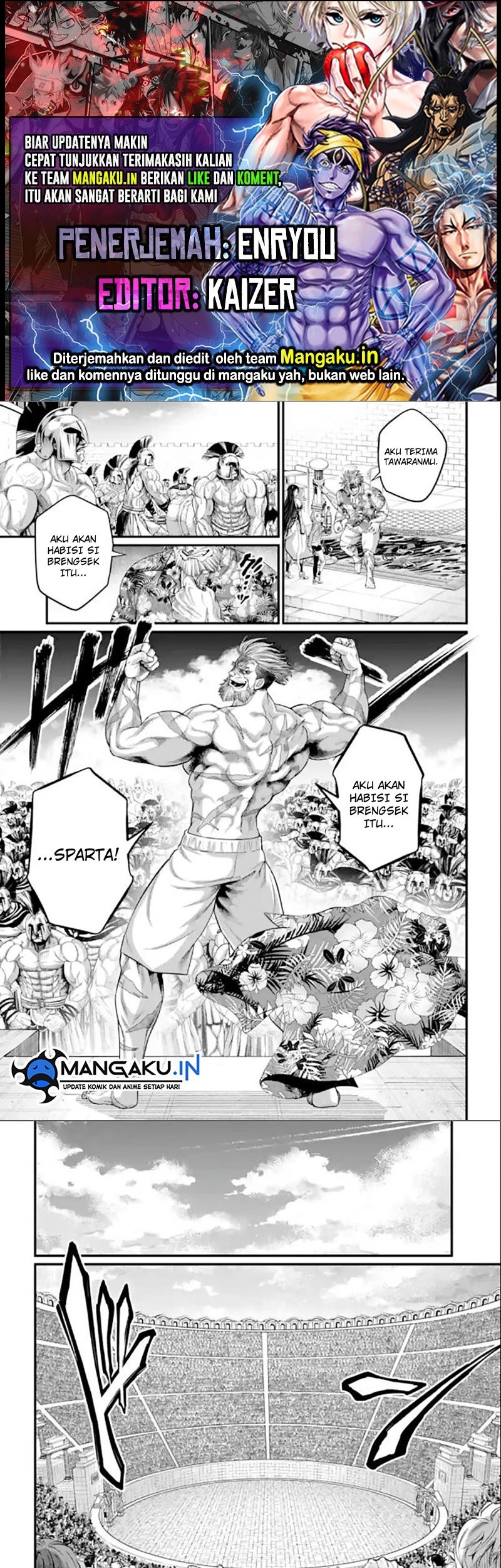 Komik Shuumatsu no Valkyrie Chapter 78.2 gambar nomor 1