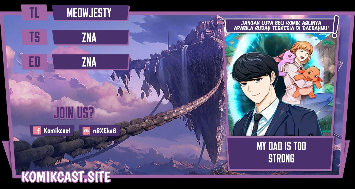 Komik My Dad Is Too Strong Chapter 132 gambar nomor 1