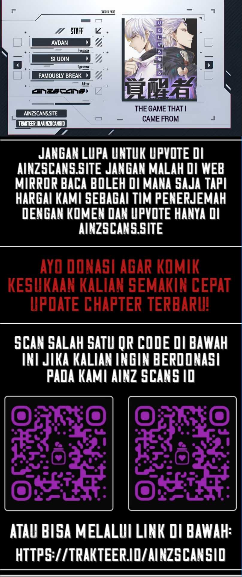 Komik The Game That I Came From Chapter 181 gambar nomor 1